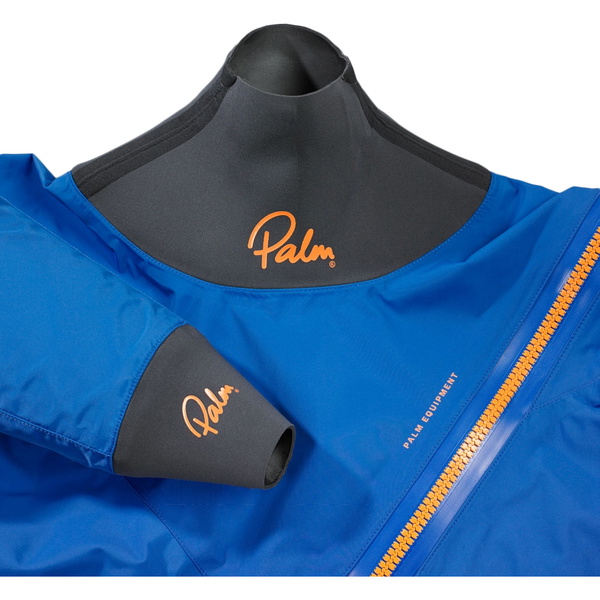 2026 Palm Mens Rogen Drysuit 13188 - Cobalt / Jet Grey